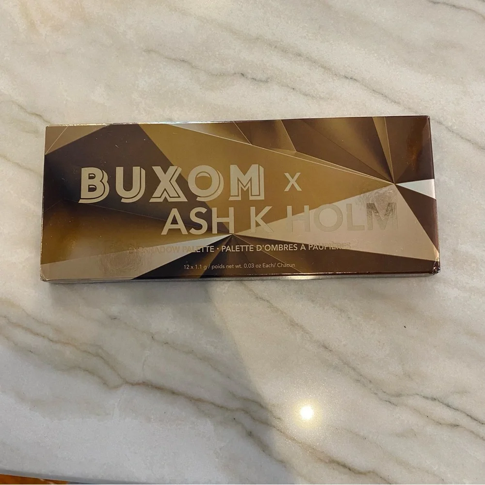 NEW Buxom x Ash K Holm Eyeshadow Palette - Vibrant Shades